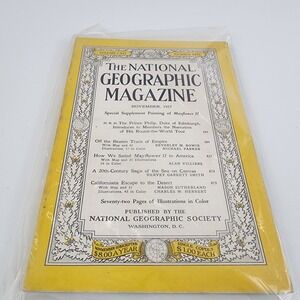 National‎ Geographic Magazine November 1957 No  Insert